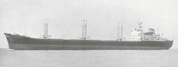 p. 5, istantanea della motonave "La Pintada", durante la navigazione